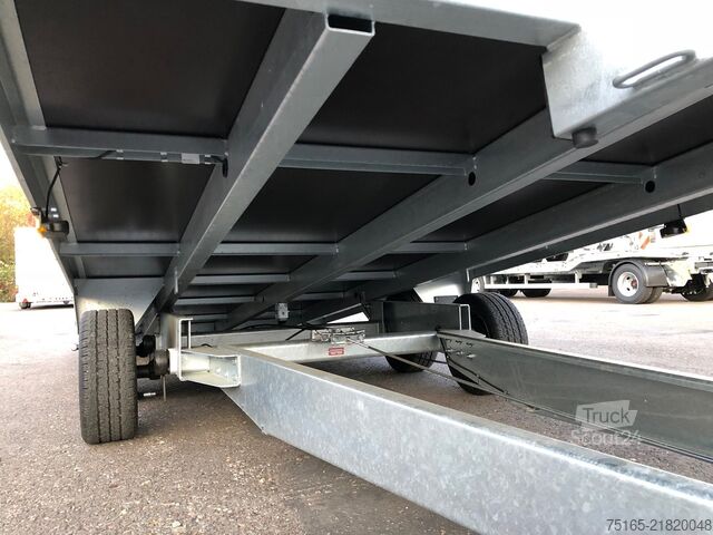 Maschinentransporter und Baggeranhänger Böckmann MH-AL 5020/35 BW Maschinentransporter