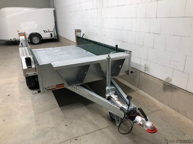 Transportoare de utilaje și remorci pentru excavatoare Rosemeier VE BAT B35.30 grün Maschinentransporter