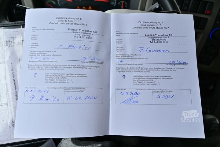 Šaldytuvas sunkvežimis Volvo FLL290  16t Thermo King T-800R LBW Luft Luft E5