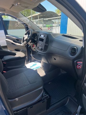 Dobozos furgon MERCEDES-BENZ Vito 114 LANG KLIMA TEMPOMAT SCHRÄNKE/REGALE AHK