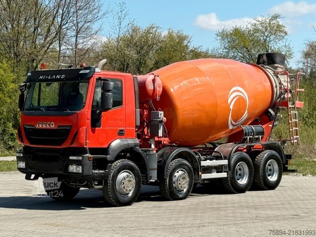 Caminhão betoneira IVECO TRAKKER 410 * Betonmischer  * 8x4 * TOPZUSTAND