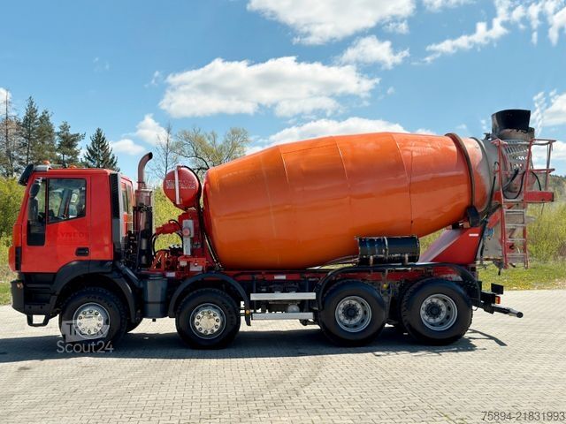 Caminhão betoneira IVECO TRAKKER 410 * Betonmischer  * 8x4 * TOPZUSTAND