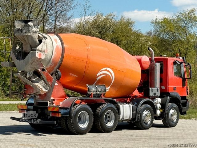 Caminhão betoneira IVECO TRAKKER 410 * Betonmischer  * 8x4 * TOPZUSTAND