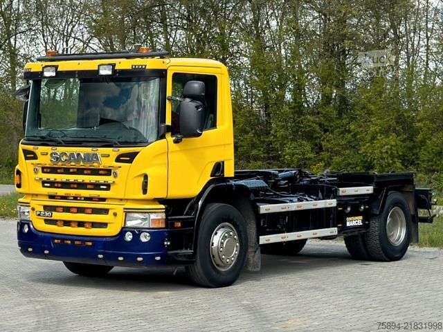 Ruloninė konteinerinė savivartis SCANIA P 230 Abrollkipper * 4x2 * Top Zustand !