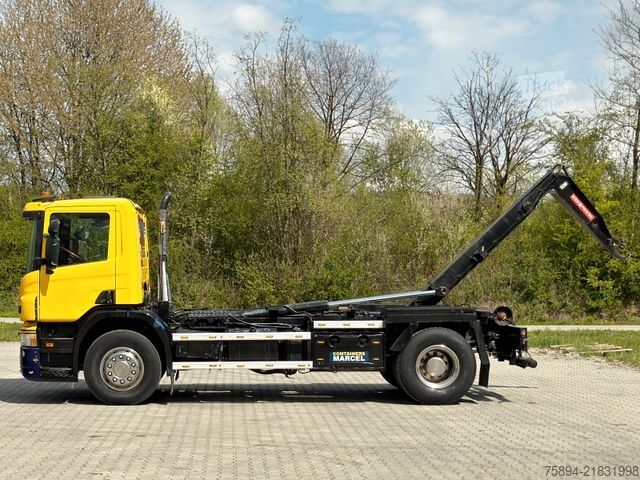 Ruloninė konteinerinė savivartis SCANIA P 230 Abrollkipper * 4x2 * Top Zustand !