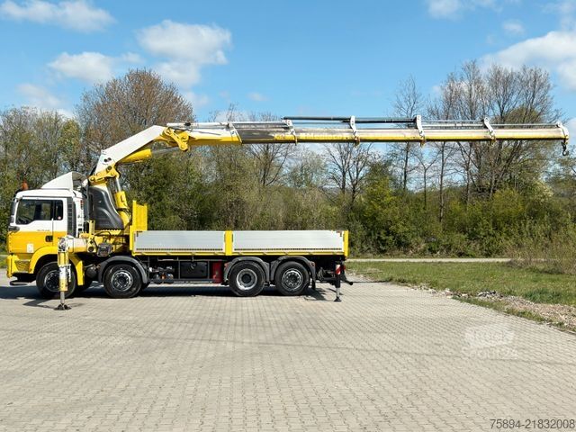 Lastbilmonteret kran MAN TGA 35.440 * HIAB 700 - 5 + FUNK / 8x2 * TOP