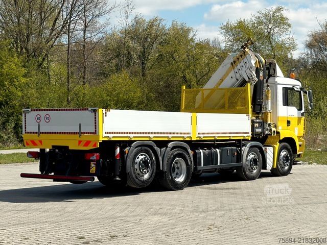 Lastbilmonteret kran MAN TGA 35.440 * HIAB 700 - 5 + FUNK / 8x2 * TOP