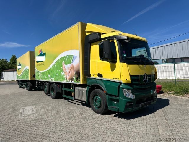 Jäähdytysrekka MERCEDES-BENZ Actros 2542 / Heizung / Blumen / LBW