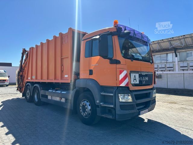Απορριμματοφόρο MAN TGS 26.320 / Haller / Sperrmüll