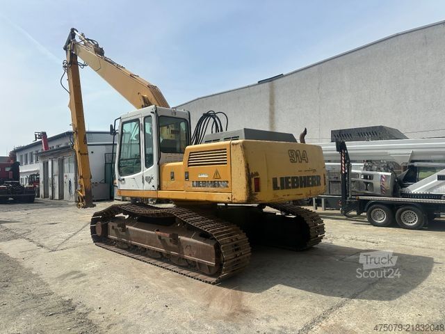 Excavadora de cadenas LIEBHERR R 914 HDSL / LongFront / Böschung / Lang / Long