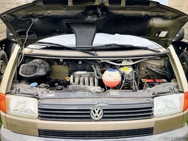 Фургон с брезентова завеса VOLKSWAGEN T4 Doka 2.4 SD 1. Hand!