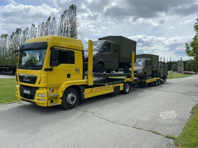 Фургон с брезентова завеса VOLKSWAGEN T4 Doka 2.4 SD 1. Hand!