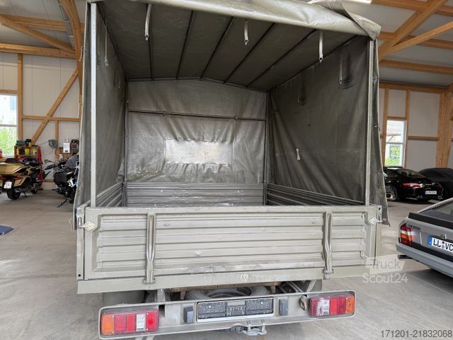 Βαν με κουρτίνα πλευράς VOLKSWAGEN T4 Doka 2.4 SD 1. Hand!