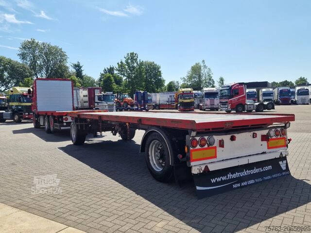Iekraušanas platforma DAF XF 410 6x2 SpaceCab - Flatbed - Euro 6 + 2 axle...