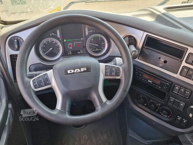 Iekraušanas platforma DAF XF 410 6x2 SpaceCab - Flatbed - Euro 6 + 2 axle...