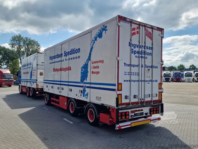 Gekoeld/bevroren transport Scania R500 NGS B6X2NB / Trailer-Bygg 12-2004 / Frigob...