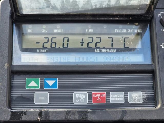 Gekoeld/bevroren transport Scania R500 NGS B6X2NB / Trailer-Bygg 12-2004 / Frigob...