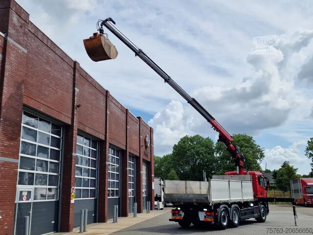Camião-grua MAN TGS 26.360 6x4 Hydrodrive / Crane HMF1920K-RCS ...