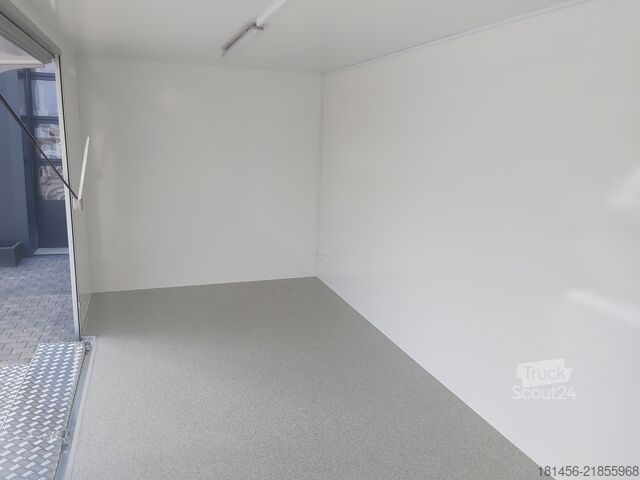 Przyczepa handlowa trailershop mobiler Messestand Infostand 600x230cm