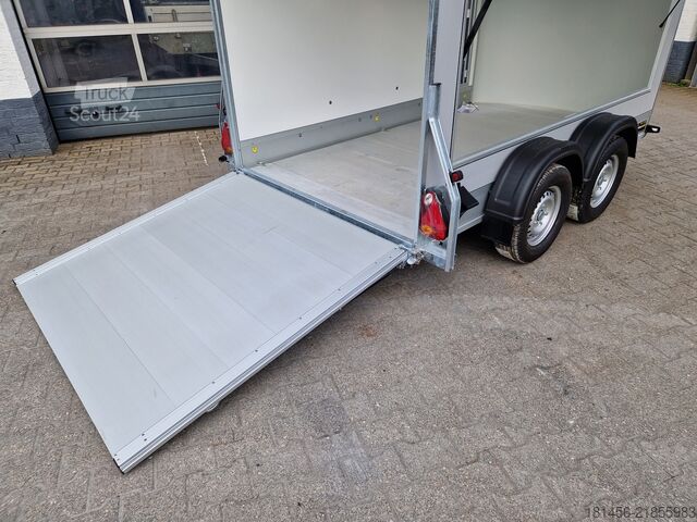 Kofferanhänger trailershop Debon Roadster 500 Seitenklappe direkt