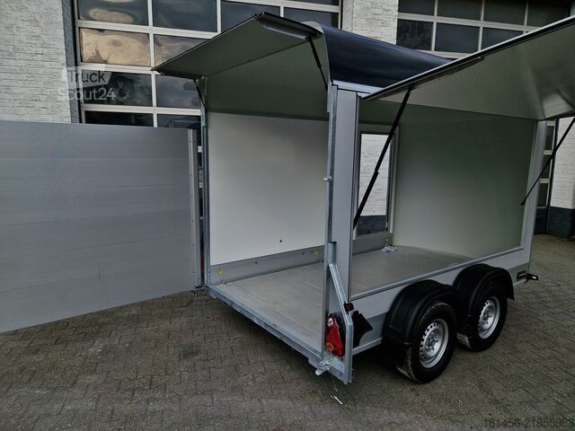 Kofferanhänger trailershop Debon Roadster 500 Seitenklappe direkt