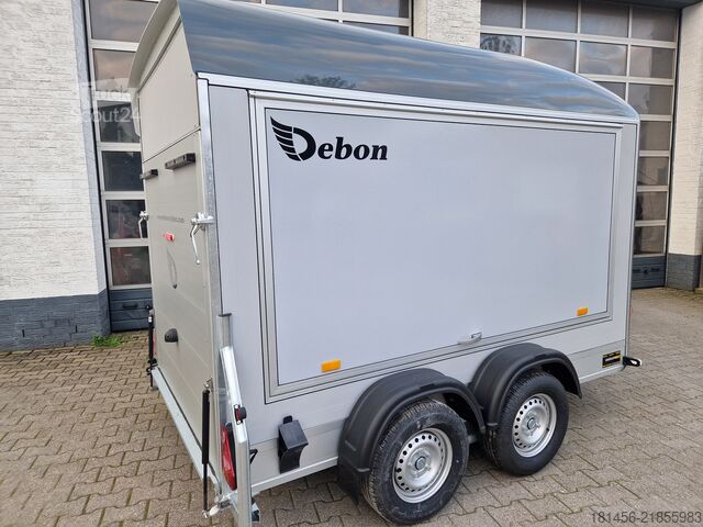 Kofferanhänger trailershop Debon Roadster 500 Seitenklappe direkt