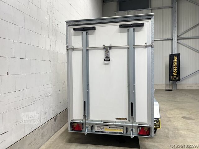 Skříňový přívěs Blyss F2030HTD Rampe Tür 2 Fenster Kofferanhänger
