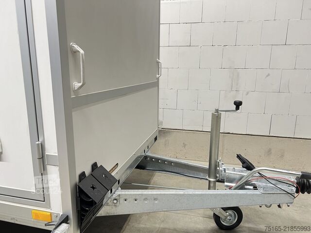 Kofferanhänger Blyss F2030HTD Rampe Tür 2 Fenster Kofferanhänger