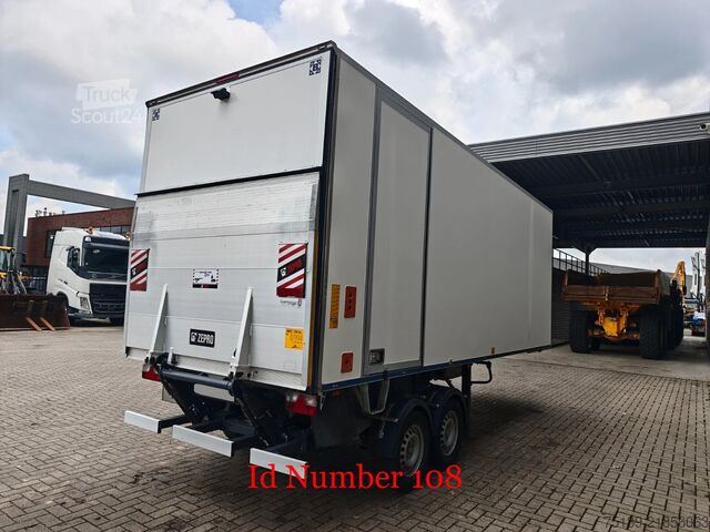 Semirimorchi BE Freno Air LT 3.5 750 kg Zepro tailgate!