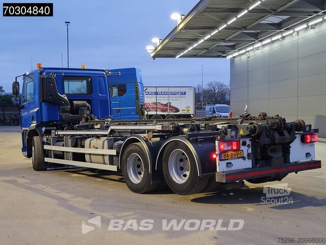 DAF CF 460 6X2 NL-lastbil, APK, ACC, løfteaksel, 28T Trans-Com kædelift, Euro 6. DAF CF 460 6X2 NL-Truck APK ACC Liftachse 28T Trans...