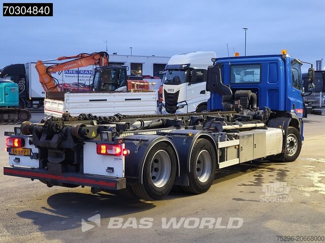 DAF CF 460 6X2 NL-lastbil, APK, ACC, løfteaksel, 28T Trans-Com kædelift, Euro 6. DAF CF 460 6X2 NL-Truck APK ACC Liftachse 28T Trans...