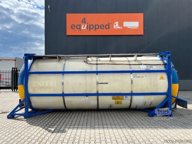 Conteneur-citerne Van Hool 20FT SWAPBODY 28.075L, UN PORTABLE, T11