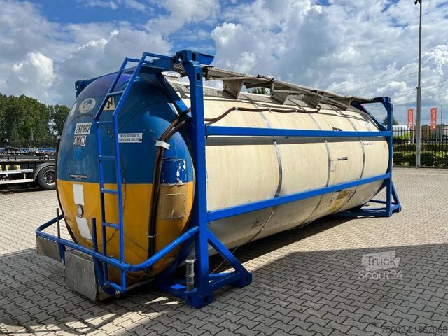 Conteneur-citerne Van Hool 20FT SWAPBODY 28.075L, UN PORTABLE, T11
