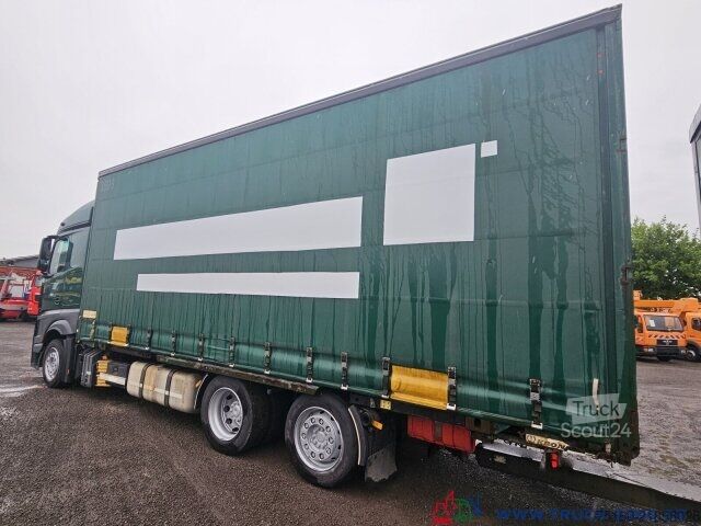 LKW mit Pritsche & Plane Mercedes-Benz Actros 2536 6x2 58m³ Mega Wechselbrücke Retarder