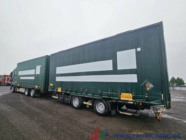 LKW mit Pritsche & Plane Mercedes-Benz Actros 2536 6x2 58m³ Mega Wechselbrücke Retarder