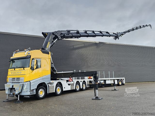 Platforma za učitavanje Volvo FH 540 8x4 / PALFINGER 165 TEC 7 + PJ300 / WINCH