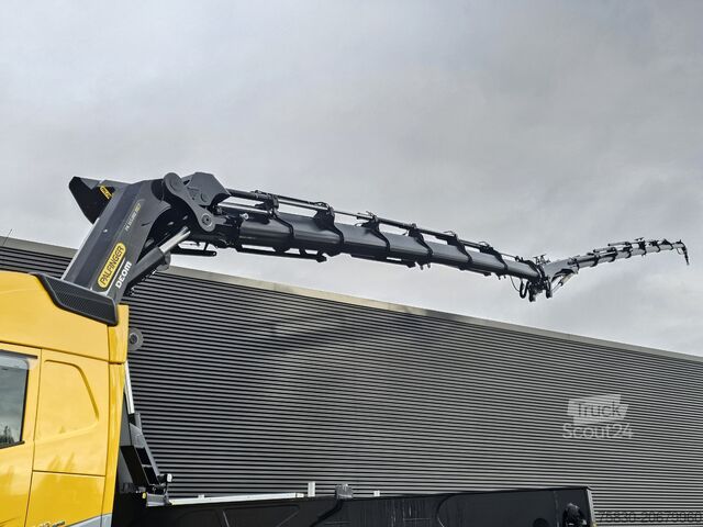 Platforma za učitavanje Volvo FH 540 8x4 / PALFINGER 165 TEC 7 + PJ300 / WINCH