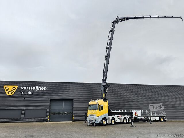 Platforma za učitavanje Volvo FH 540 8x4 / PALFINGER 165 TEC 7 + PJ300 / WINCH