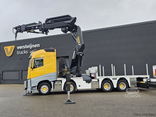 Platforma za učitavanje Volvo FH 540 8x4 / PALFINGER 165 TEC 7 + PJ300  / WINCH