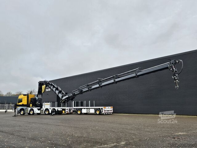 Platforma za učitavanje Volvo FH 540 8x4 / PALFINGER 165 TEC 7 + PJ300 / WINCH