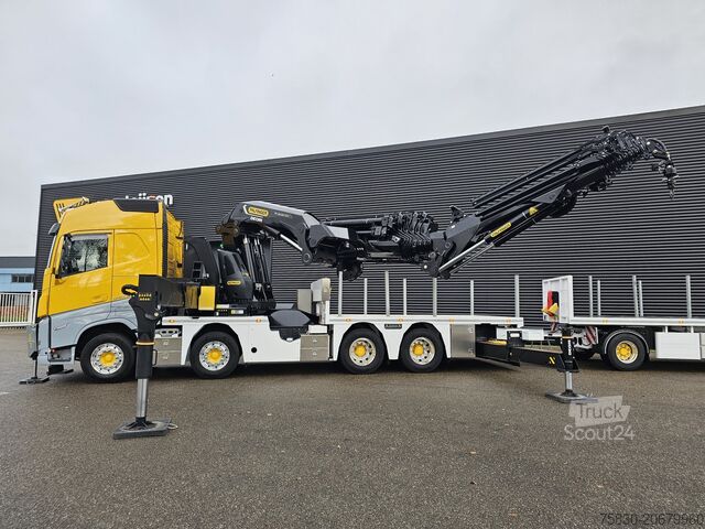 Platforma za učitavanje Volvo FH 540 8x4 / PALFINGER 165 TEC 7 + PJ300 / WINCH