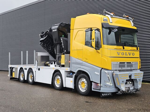Platforma za učitavanje Volvo FH 540 8x4 / PALFINGER 165 TEC 7 + PJ300  / WINCH