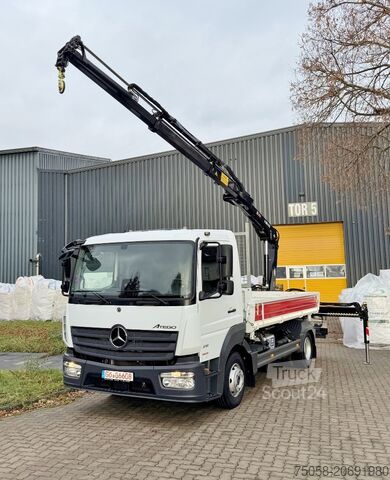 Mobilusis kranas sunkvežimis Mercedes-Benz ATEGO 816 - 1. Hand - 44 TKm - Hiab