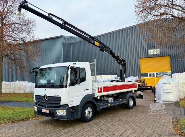 Mobilusis kranas sunkvežimis Mercedes-Benz ATEGO 816 - 1. Hand - 44 TKm - Hiab