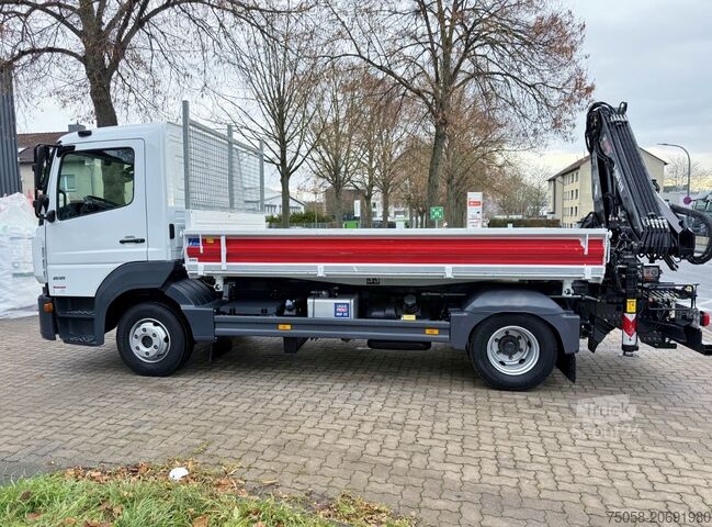 Mobilusis kranas sunkvežimis Mercedes-Benz ATEGO 816 - 1. Hand - 44 TKm - Hiab