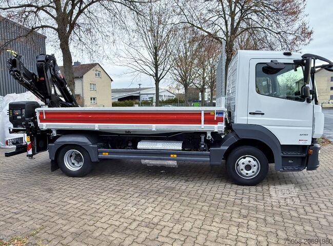 Mobilusis kranas sunkvežimis Mercedes-Benz ATEGO 816 - 1. Hand - 44 TKm - Hiab