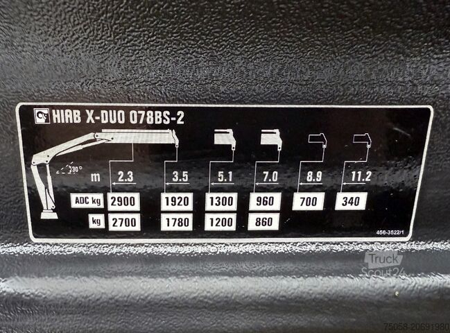 Mobilusis kranas sunkvežimis Mercedes-Benz ATEGO 816 - 1. Hand - 44 TKm - Hiab