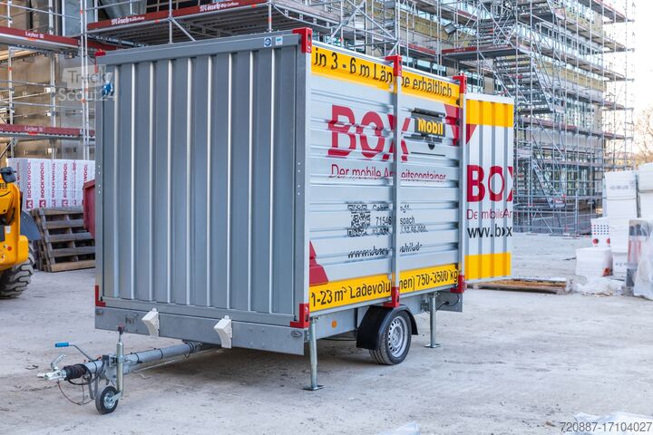 Remorques pour valises/ Conainer Box-Mobil M3750