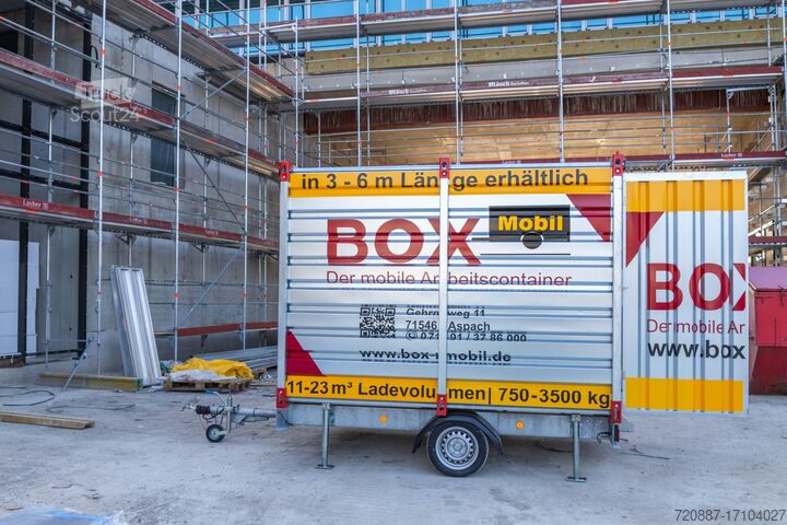 Remorques pour valises/ Conainer Box-Mobil M3750