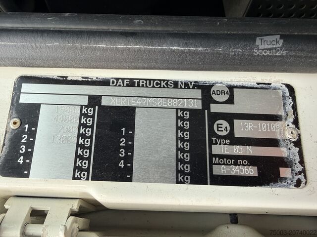 Standaard trekker Daf XF105 460 4X2 Comfort Cab